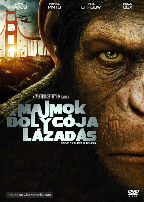 Rise of the Planet of the Apes - Hungarian Movie Cover