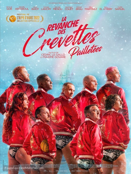La revanche des Crevettes Paillet&eacute;es - French Movie Poster