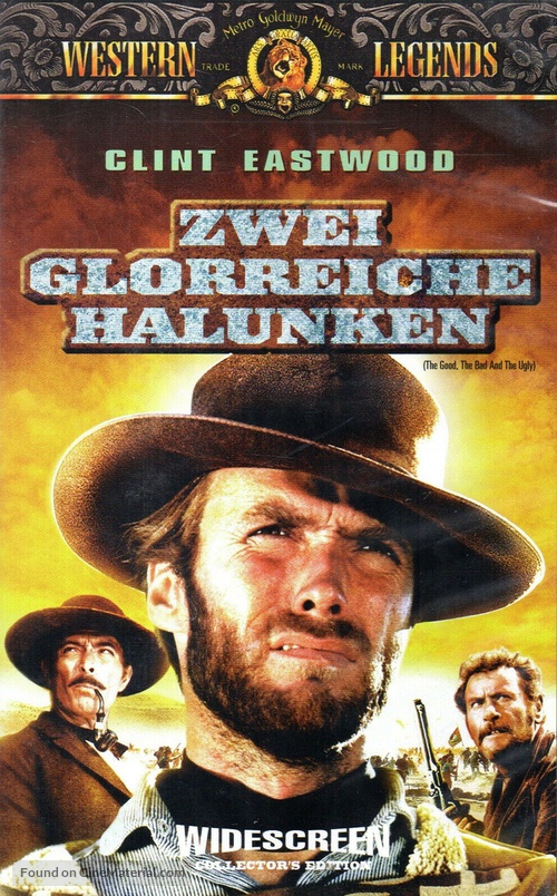 Il buono, il brutto, il cattivo - German VHS movie cover