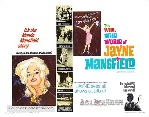 The Wild, Wild World of Jayne Mansfield - Movie Poster