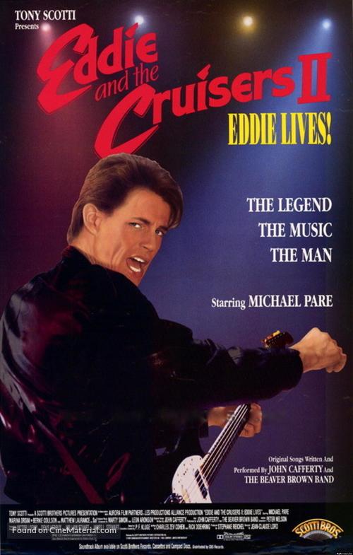 Eddie and the Cruisers II: Eddie Lives! - Movie Poster