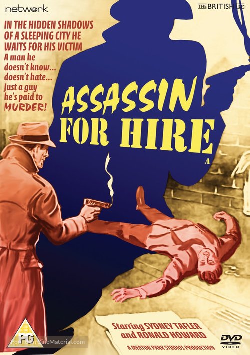 Assassin for Hire - British DVD movie cover