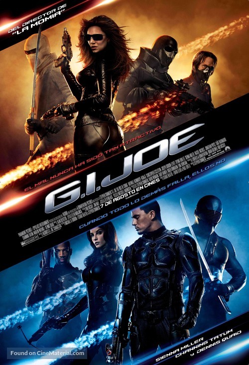 G.I. Joe: The Rise of Cobra - Spanish Movie Poster