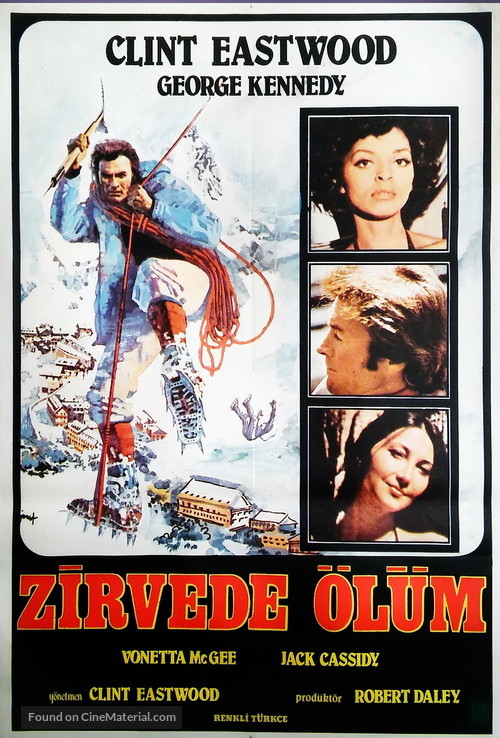 The Eiger Sanction - Turkish Movie Poster
