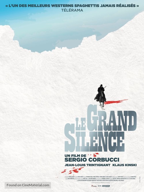 Il grande silenzio - French Re-release movie poster