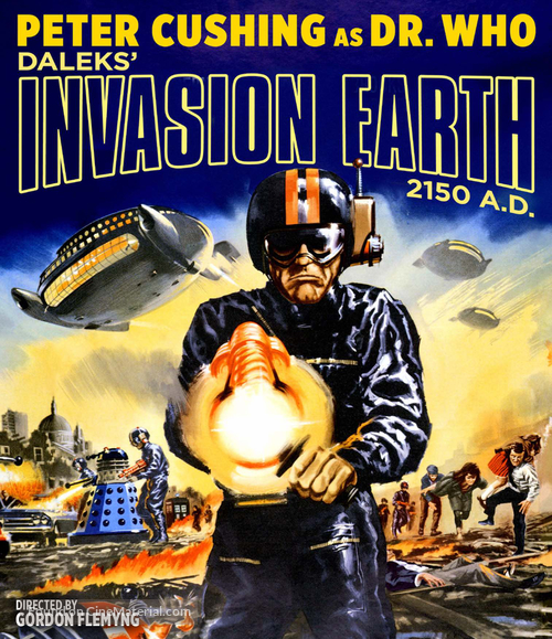 Daleks&#039; Invasion Earth: 2150 A.D. - Blu-Ray movie cover