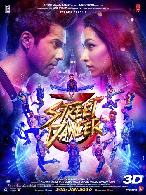 Street Dancer 3D - Indian Movie Poster