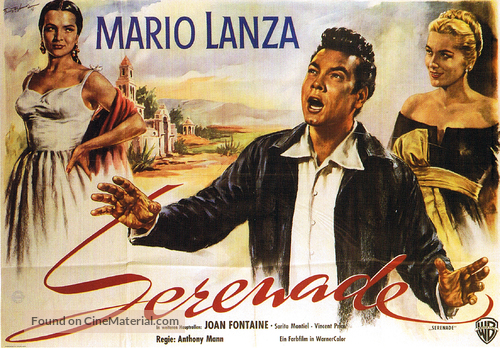 Serenade - German Movie Poster