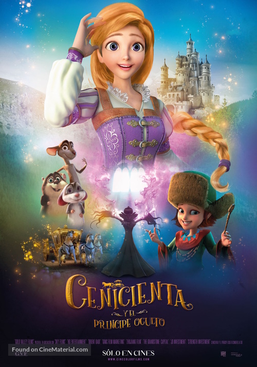 Cinderella and the Secret Prince - Colombian Movie Poster