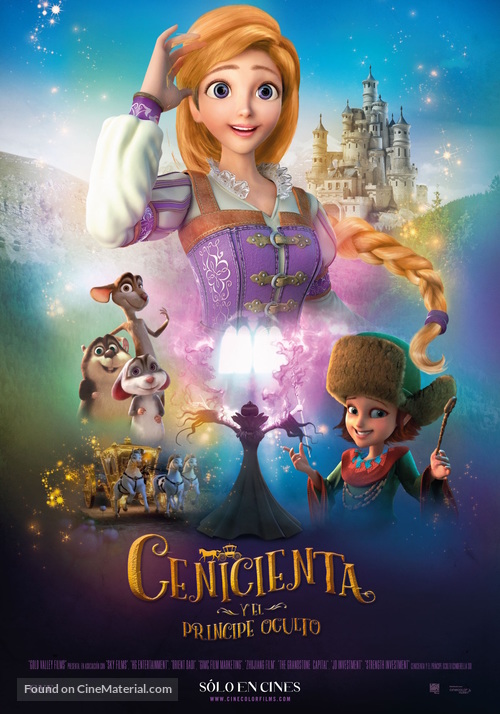 Cinderella and the Secret Prince - Colombian Movie Poster