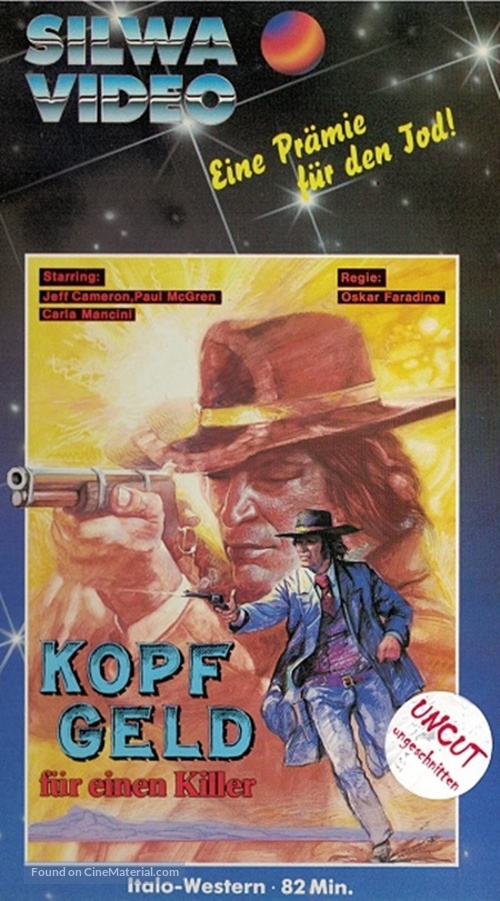 Un bounty killer a Trinit&agrave; - German VHS movie cover