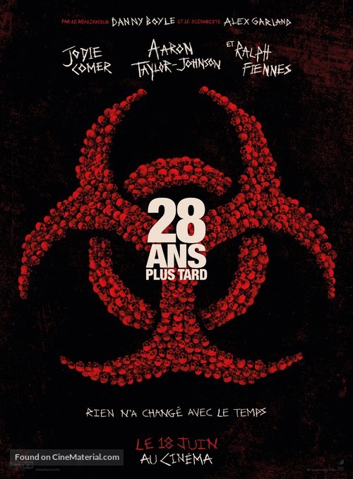 28 Years Later - French Movie Poster