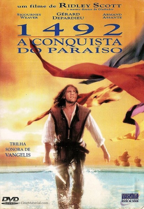 1492: Conquest of Paradise - Portuguese DVD movie cover