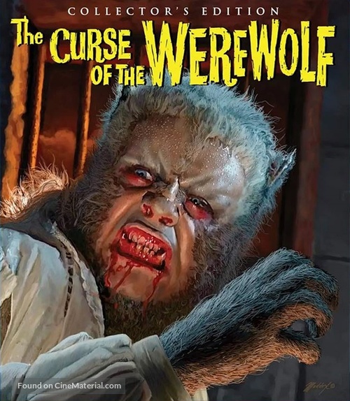 The Curse of the Werewolf - Blu-Ray movie cover