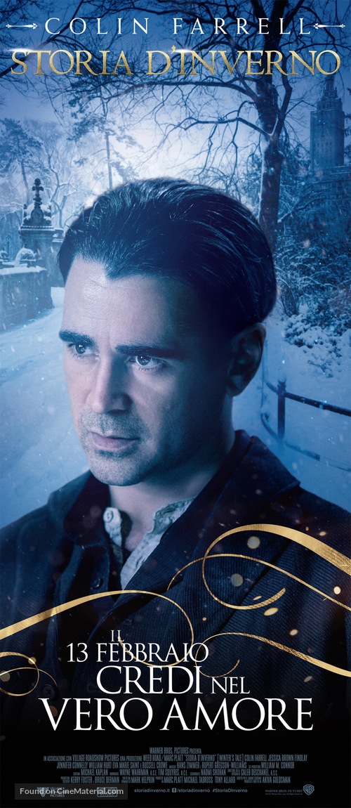 Winter&#039;s Tale - Italian Movie Poster