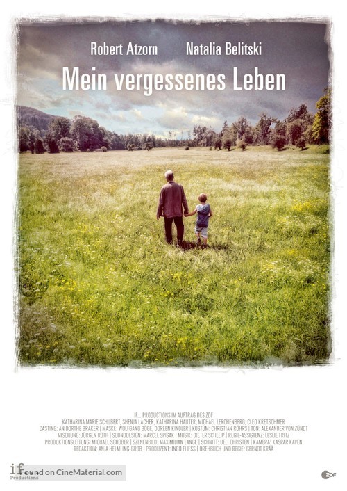 Mein vergessenes Leben - German Movie Poster