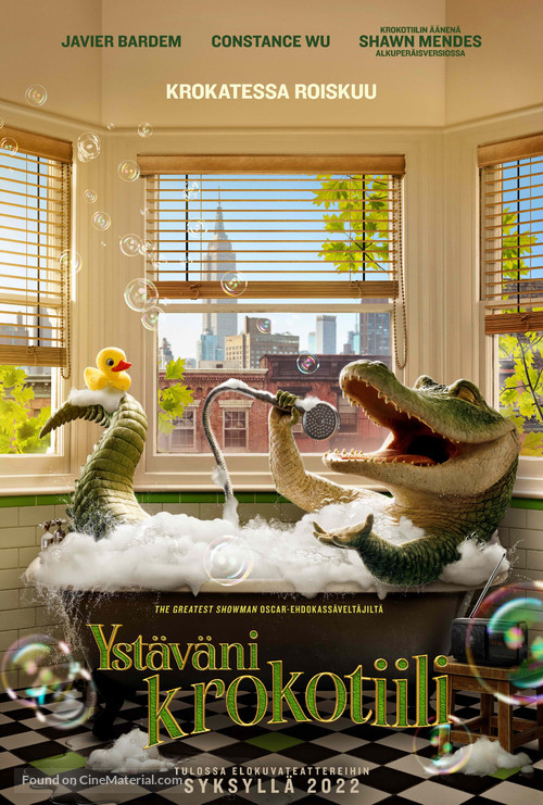 Lyle, Lyle, Crocodile - Finnish Movie Poster