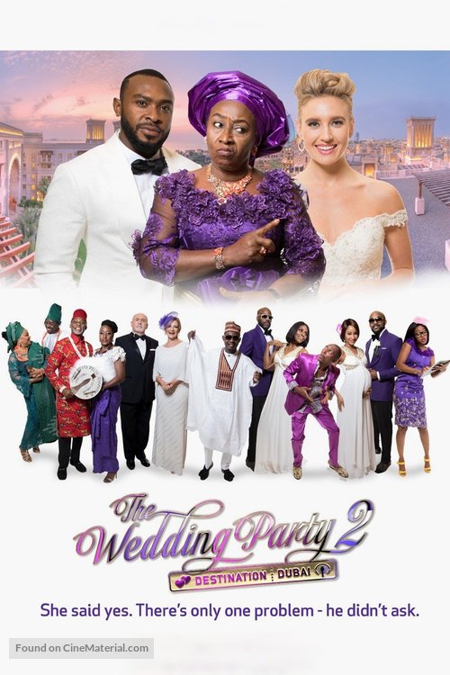 The Wedding Party 2: Destination Dubai - South African Movie Cover