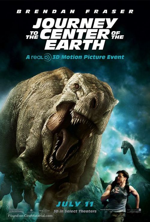 Journey to the Center of the Earth - Teaser movie poster