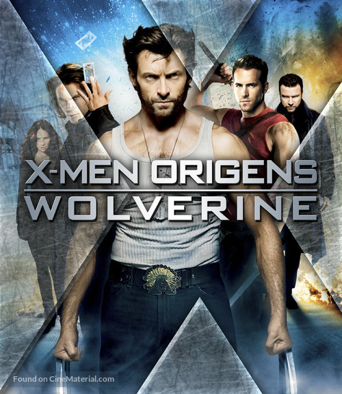 X-Men Origins: Wolverine - Brazilian Blu-Ray movie cover