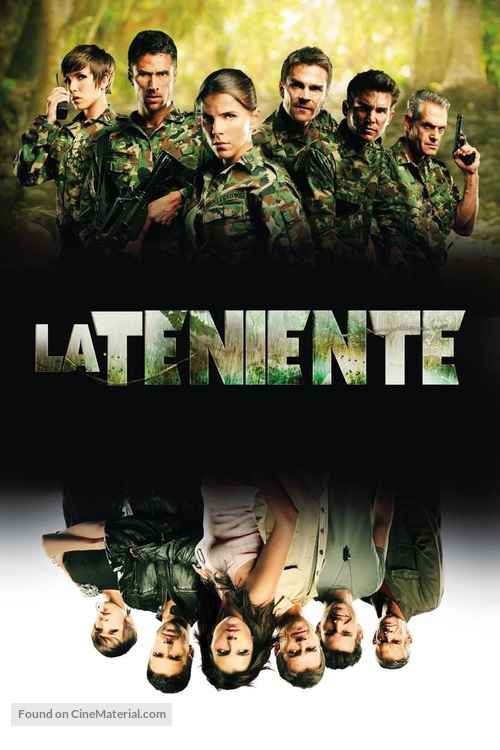 &quot;La Teniente&quot; - Mexican Movie Poster