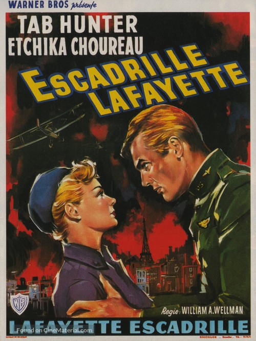Lafayette Escadrille - Belgian Movie Poster