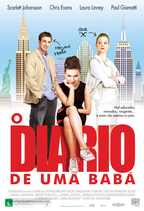 The Nanny Diaries - Brazilian Movie Poster