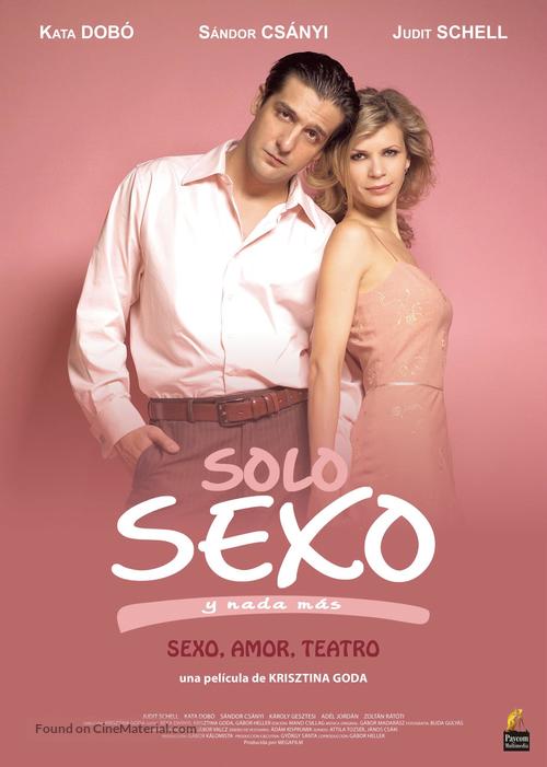Csak szex &eacute;s m&aacute;s semmi - Spanish Movie Poster
