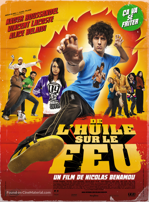 De l&#039;huile sur le feu - French Movie Poster