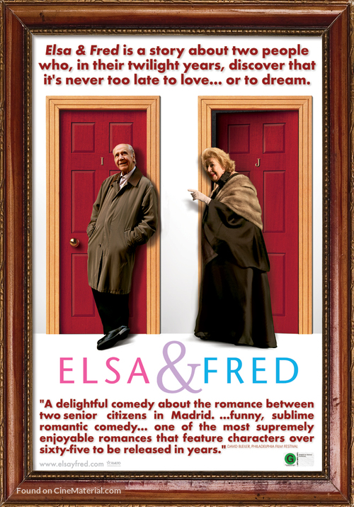 Elsa y Fred - New Zealand Movie Poster