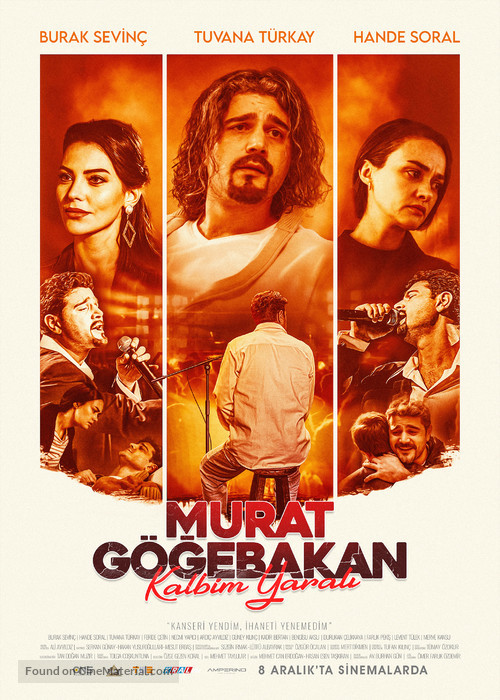 Murat G&ouml;gebakan: Kalbim Yarali - Turkish Movie Poster