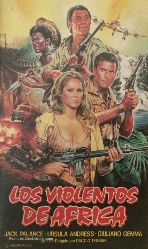 Safari Express - Spanish VHS movie cover