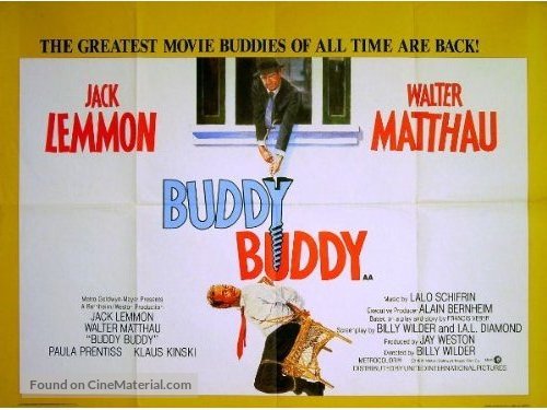 Buddy Buddy - British Movie Poster