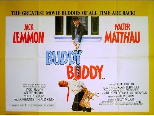 Buddy Buddy - British Movie Poster