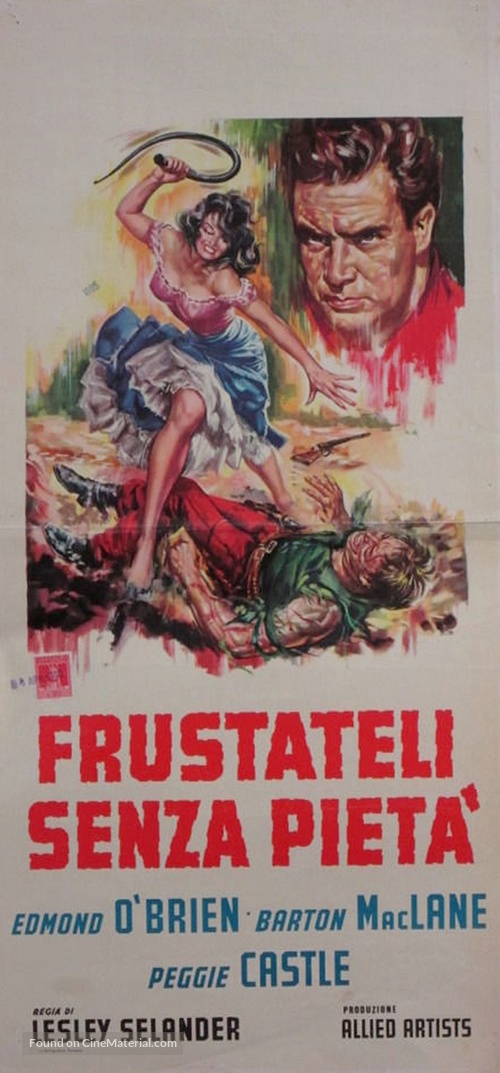 Cow Country - Italian Movie Poster