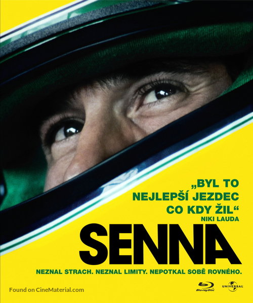 Senna - Czech Blu-Ray movie cover