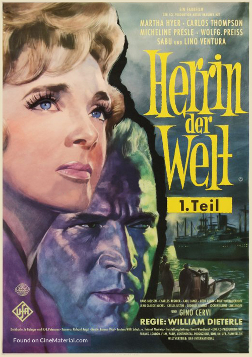 Die Herrin der Welt - Teil I - German Movie Poster