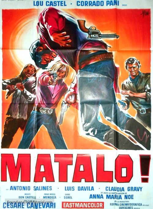 &iexcl;M&aacute;talo! - French Movie Poster