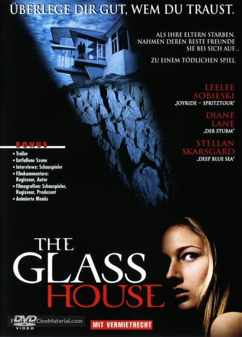 The Glass House - German poster