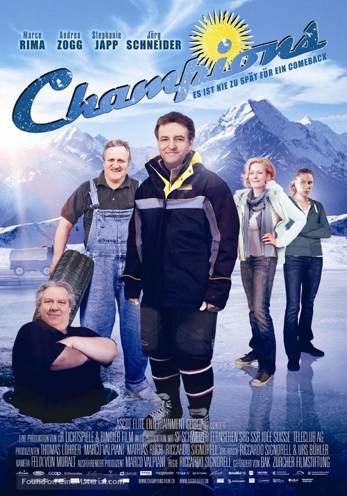 Champions - Swiss Movie Poster