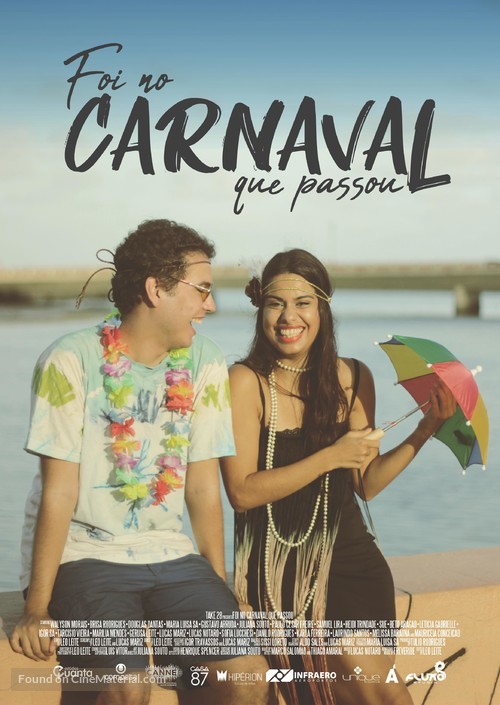Foi no Carnaval que Passou (Ashes) - Brazilian Movie Poster