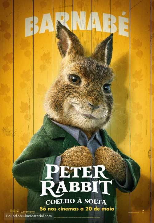 Peter Rabbit 2: The Runaway - Portuguese Movie Poster