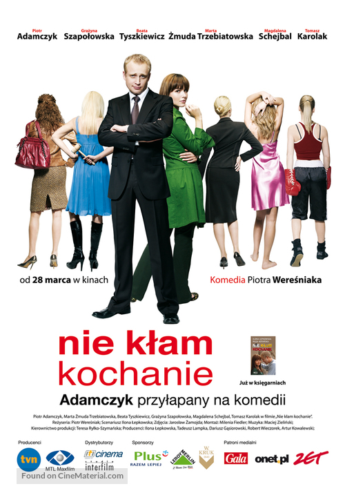 Nie klam, kochanie - Polish poster