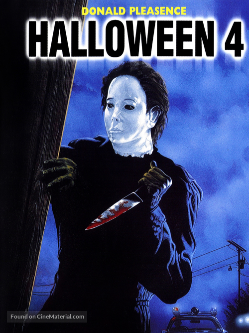 Halloween 4: The Return of Michael Myers - French Movie Cover