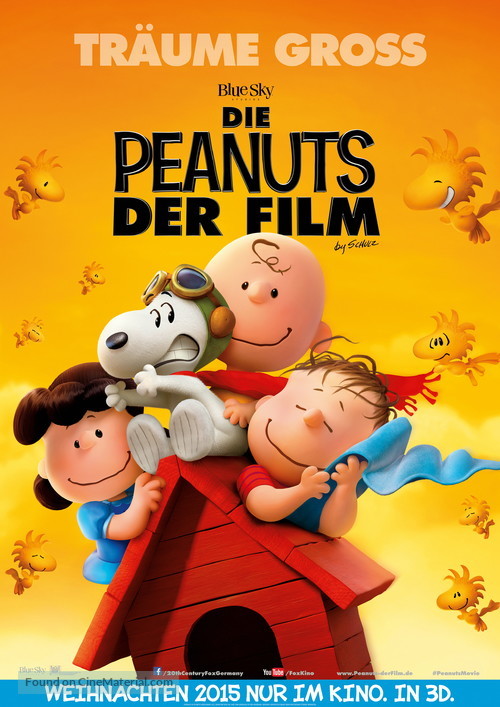 The Peanuts Movie - German Movie Poster