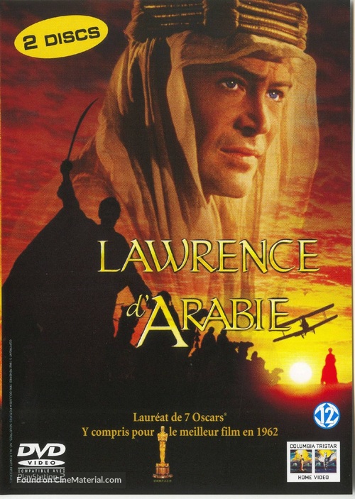 Lawrence of Arabia - Belgian DVD movie cover