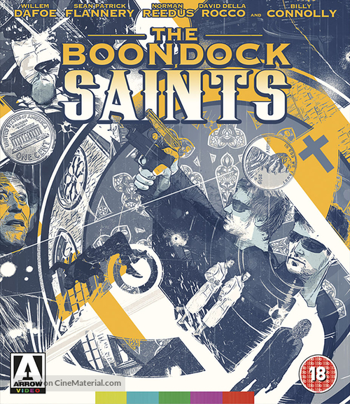 The Boondock Saints - British Blu-Ray movie cover