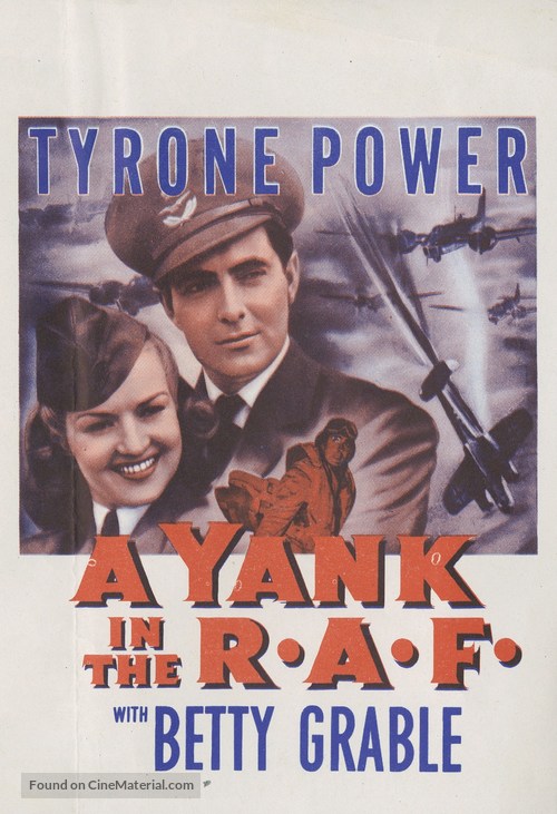 A Yank in the R.A.F. - poster