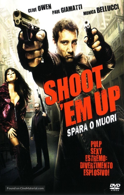 Shoot &#039;Em Up - Italian Movie Cover