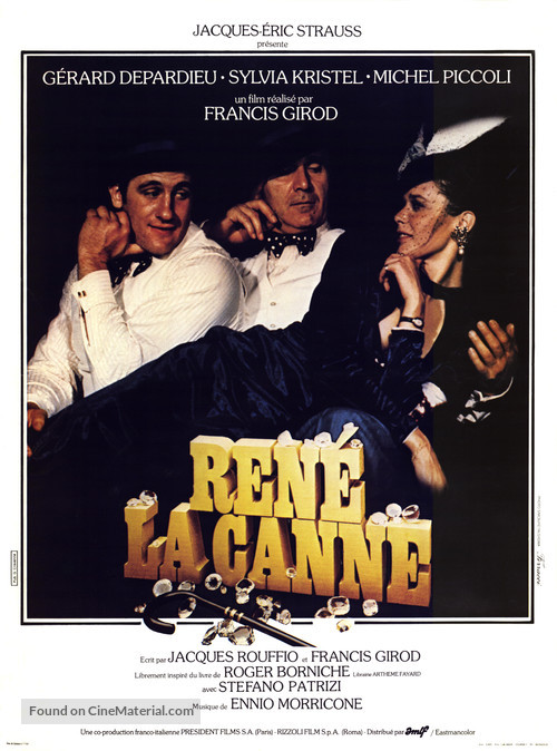Ren&eacute; la canne - French Movie Poster